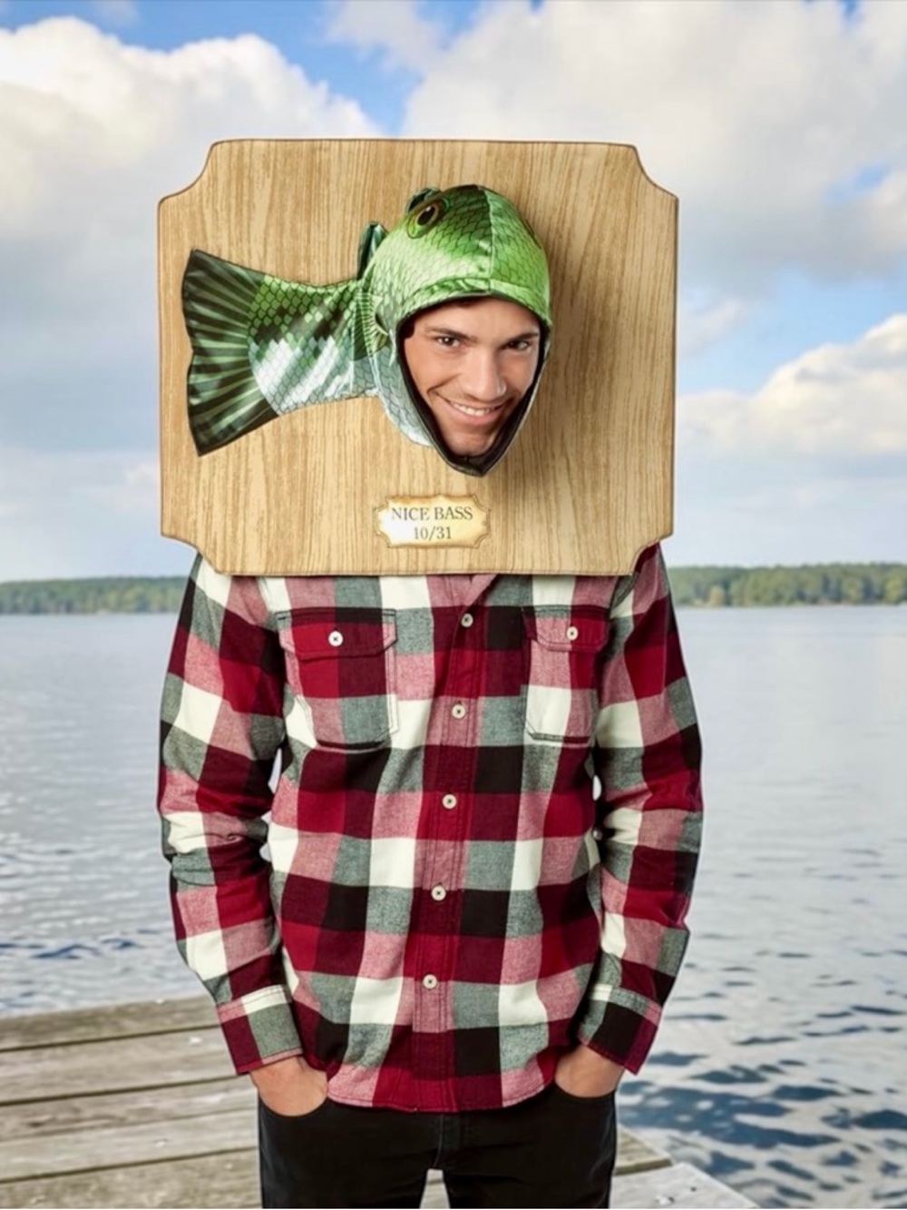 Rasta Imposta Nice Bass Trophy Costume Adult
